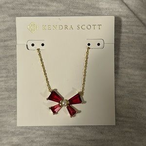 kendra scott bow necklace